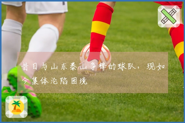 昔日与山东泰山争锋的球队，现如今集体沦陷困境